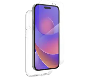 ZAGG Defence Bundle iPhone 14 Pro Max priehľadná / Ochranný set / Zadný kryt a tvrdené sklo