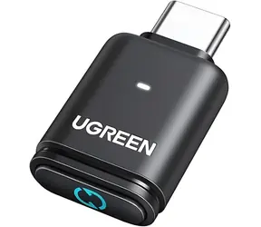 Ugreen BT501 čierna / Bluetooth adaptér / USB-C / Bluetooth 5.3 / aptX