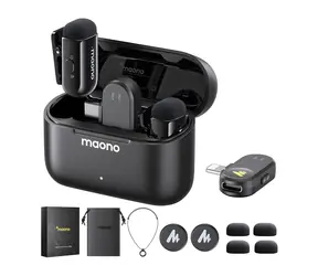 Maono WM622 PBC2 / Bezdrôtový mikrofónny systém / MFi / Lightning + USB-C / iOS 18 / až 100 m