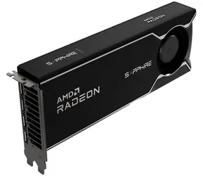 Sapphire Radeon AI PRO R9700 32GB / Grafická karta / 32GB GDDR6 / 4X DP 2.1a / PCIe 5.0 / 750W PSU