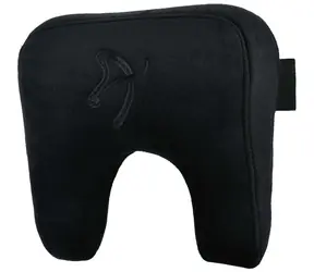 Arozzi Neck Pillow Velvet čierna / Ergonomický vankúš pod hlavu a krk / zamatový poťah