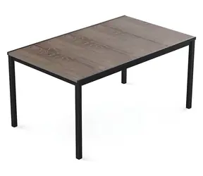Keter Porto 160 ashwood black / Záhradný stôl / Oceľová konštrukcia