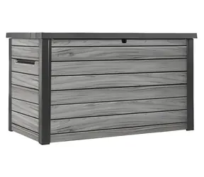 Keter Deco Storm Grey / Záhradný box / 870 l