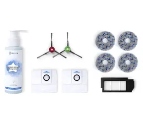 Ecovacs D-KT01-0027 / Sada príslušenstva pre DEEBOT X1 OMNI / 2x bočná kefa / sada filtrov / 2x vrecko na prach