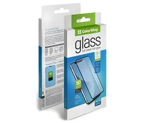 Colorway Glass 9H FC iPhone 16 Pro Max čierna / Ochranné sklo / Tvrdené sklo / Full Cover