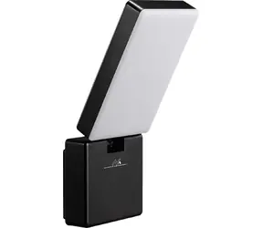 Maclean vonkajšie nástenné LED svietidlo čierna / Nástenné svietidlo / 10 W / IP65 / 700 lm / neutrálna biela