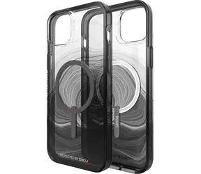 Gear4 Milan Snap čierna / Zadný kryt / Apple iPhone 14 PLUS / MagSafe / D3O® Crystalex