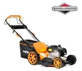 NAC LS46-450E-HSDS-JR / Benzínová kosačka na trávu / Šírka záberu 46 cm / S pojazdom