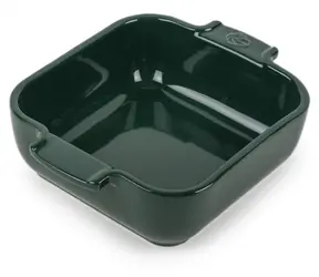 Peugeot APPOLIA Miska na zapekanie Green 18 cm / Zapekací riad / štvorcová