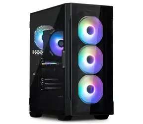Zalman I3 Neo čierna / Skriňa / Middle tower / ATX / Tvrdené sklo / 4x120mm ARGB fan / 2x USB 3.0