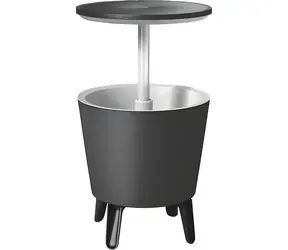 Keter Cool Bar antracitová/biela / Záhradný stôl