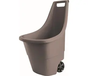 Keter Easy Go Breeze hnedý / Záhradný vozík / Objem 50 l