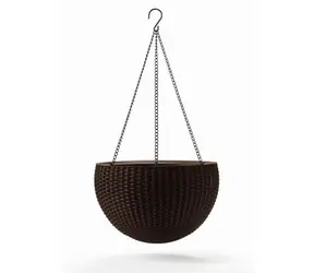 Keter Hanging Sphere whiskey hnedá / Kvetináč / závesný