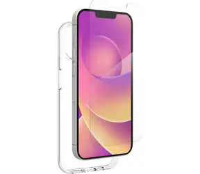 ZAGG Defence Bundle iPhone 14 priehľadná / Ochranný set / Zadný kryt a tvrdené sklo
