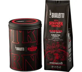 Bialetti Stranger Things / Mletá káva / v plechovke / 250 g