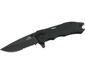 Cattara Nôž zatvárací RAW / dĺžka 19,4 cm / nerezová oceľ SS420 / poistka / otvárač fliaš