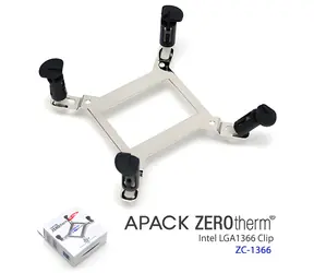 Zerotherm ZC-1366 / Montážny klip / pre Intel LGA1366 / LGA1156 / LGA775
