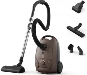 Electrolux EB51A3WB hnedá / Vreckový vysávač / 750 W / 3 L / 78 dB / HEPA / rádius 8,5 m