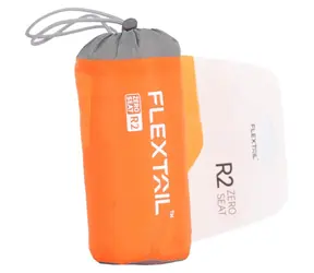 Flextail Zero Seat R02 oranžová / Nafukovacia sedacia podložka / R 2,8 / 28 x 40 cm / 70 g
