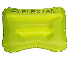 Flextail Tiny Pillow zelená / Nafukovací vankúš / AVS / 38,5 × 25,5 cm / 77 g