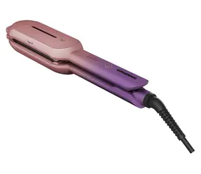 Grundig HS 8331 ružová, purpurová / Žehlička na vlasy / LED displej / 76 W