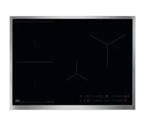 AEG TO74IB00UB čierna / Indukčná varná doska / dotykové ovládanie / displej / šírka 696 mm
