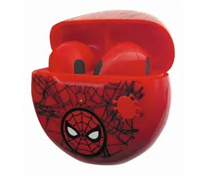 Lexibook Spiderman bluetooth slúchadlá červená / Bezdrôtové slúchadlá do uší / Vstavaný mikrofón