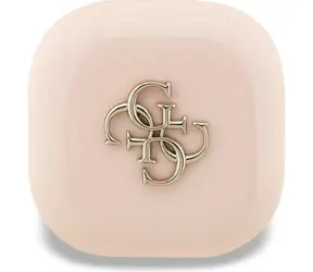 Guess 4G Metal Logo ružové / Bezdrôtové slúchadlá / TWS / Do uší