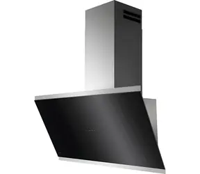 AEG GV77D91SL čierna / Odsávač pár / 90 cm / SilenceTech / A+ / 55 dB