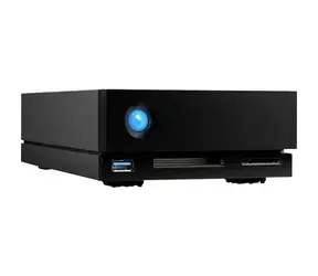 LaCie 1big Dock 16TB čierna / Externý HDD 3.5" / Thunderbolt 3 / USB-C / USB 3.0 / čítačka SD/CF