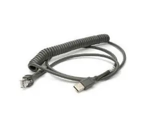 ZEBRA tienený USB kábel krútený 3,66 m / Kábel / USB A - RJ-45 / BC1.2 vysoký prúd / -30 °C