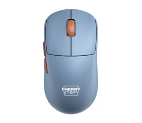 Cherry Xtrfy M68 Wireless svetlo modrá/medená / Bezdrôtová herná myš / optická / 26000 DPI / 4 tlačidlá / 2.4 GHz