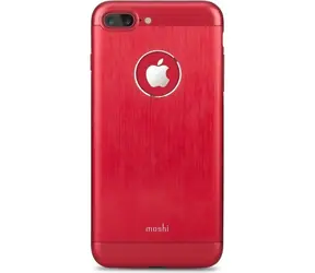 Moshi Armour karmínovo červená / Puzdro / Apple iPhone 7 PLUS / hliníkové