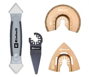 Einhell 49708750 / Príslušenstvo pre multifunkčné náradie (4 ks) / obklady a dlažba / Starlock