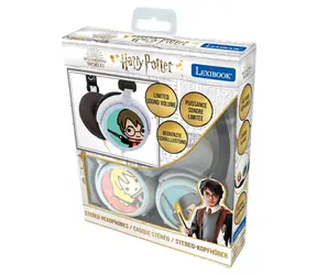 Lexibook slúchadlá Harry Potter / Detské slúchadlá / drôtové / limit hlasitosti / skladacie