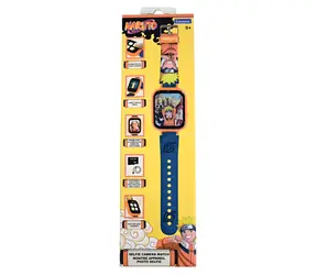 LEXIBOOK Detské hodinky s kamerou Naruto / Dotykový displej / Selfie fotoaparát / USB-C nabíjanie / od 5 rokov