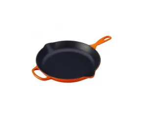 Le Creuset Panvica na vyprážanie a servírovanie 23 cm Volcanic / Liatina