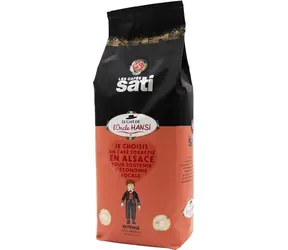 Sati Hansi Intense 1kg / Zrnková káva / 100% Arabica / tmavé praženie