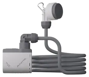 Flextail Tiny Shower biela / Prenosná sprcha s čerpadlom / IPX7 / USB-C