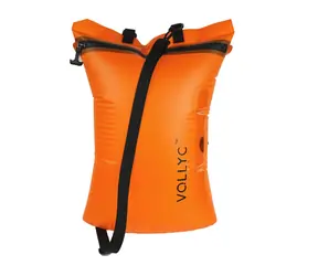 Flextail EZYPACK oranžová / Kompresný vak / 36 × 16 × 50 cm / 25 l