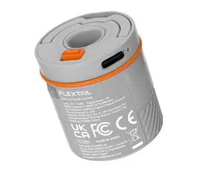 FLEXTAIL AVS Capsule sivá / Pumpa na spacie podložky / Automatické nafukovanie a vyfukovanie / USB-C