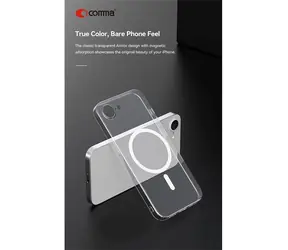 Comma Hard Jacket číra / Kryt / Apple iPhone 16e a 17e / magnetický