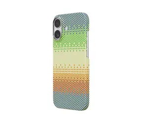 Comma Woven Kevlar Shockproof Green Orange Light / Kryt / iPhone 17 / magnetické uchytenie