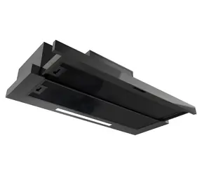 MAAN Corona Bis čierna / Digestor / 60 cm / mechanické ovládanie / 635 m3/h / 68 dB