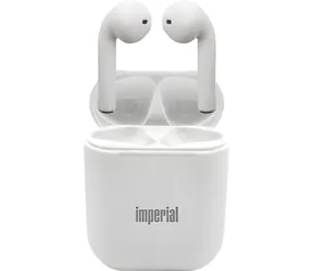 Imperial bluTC TWS HP 1 biela / Bezdrôtové slúchadlá / Do uší / Bluetooth 5.2 / dotykové ovládanie