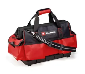 Einhell E-Case čierna/červená / Taška na náradie / nosnosť 30 kg / 6 vonkajších vreciek