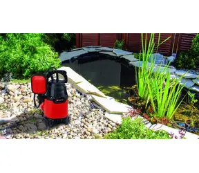 Einhell GC-DP 3325 červená/čierna / Kalové čerpadlo / 330W / Kapacita 9.500 l/h / Hĺbka ponoru 7 m