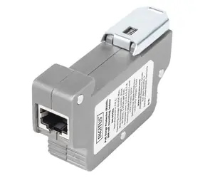 Digitus DN-95421 sivá / Prepäťová ochrana / PoE++ / RJ-45 / 10 kV