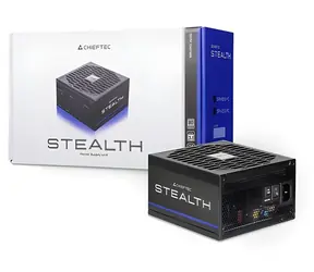 Chieftec Stealth 1200W čierna / Zdroj / 80 PLUS Platinum / modulárny / 135mm ventilátor