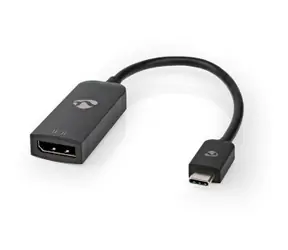 Nedis USB-C - DisplayPort čierna